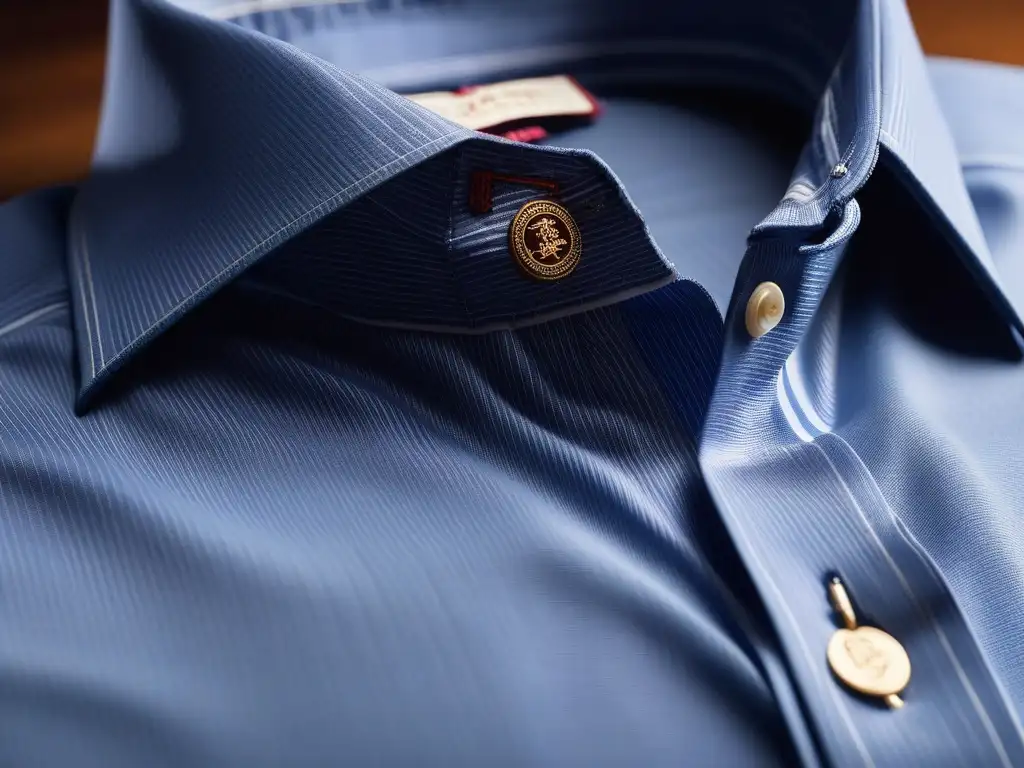 Una camisa retro de Brooks Brothers de los años 50, detallada y elegante, ideal para amantes de la moda vintage