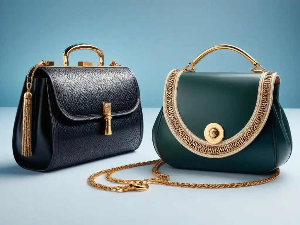 Comparación bolsos vintage: lujo y estilo de los 50 Comparativa entre carteras de mano y bolsos de hombro retro de los años 50, destacando sus estilos y funcionalidades