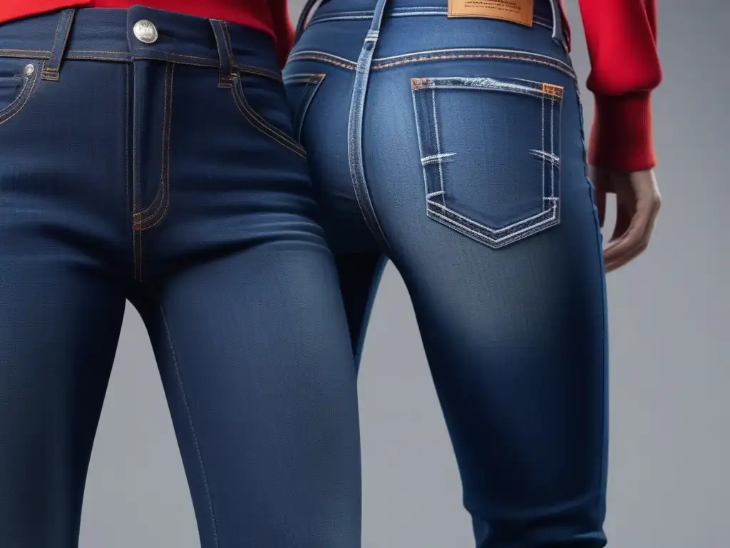Evolución del denim: de cowboys a tendencias globales Evolutiva historia del denim y vaqueros desde vaqueros clásicos hasta la moda global actual con diseños icónicos