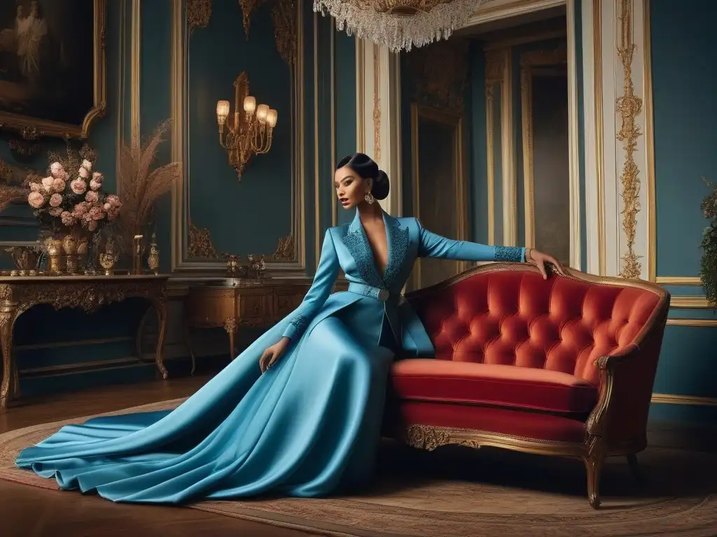 Fotografía de moda glamurosa de los años 60 en mansión opulenta Glamorosa sesión de fotos de moda de los años 60 en una mansión lujosa con estilos icónicos
