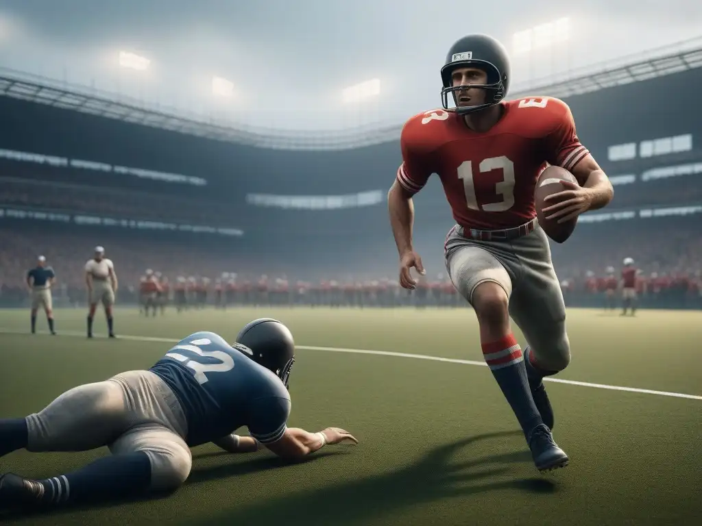 Un grupo de atletas de los años 30 y 40 en acción luciendo moda deportiva de la época