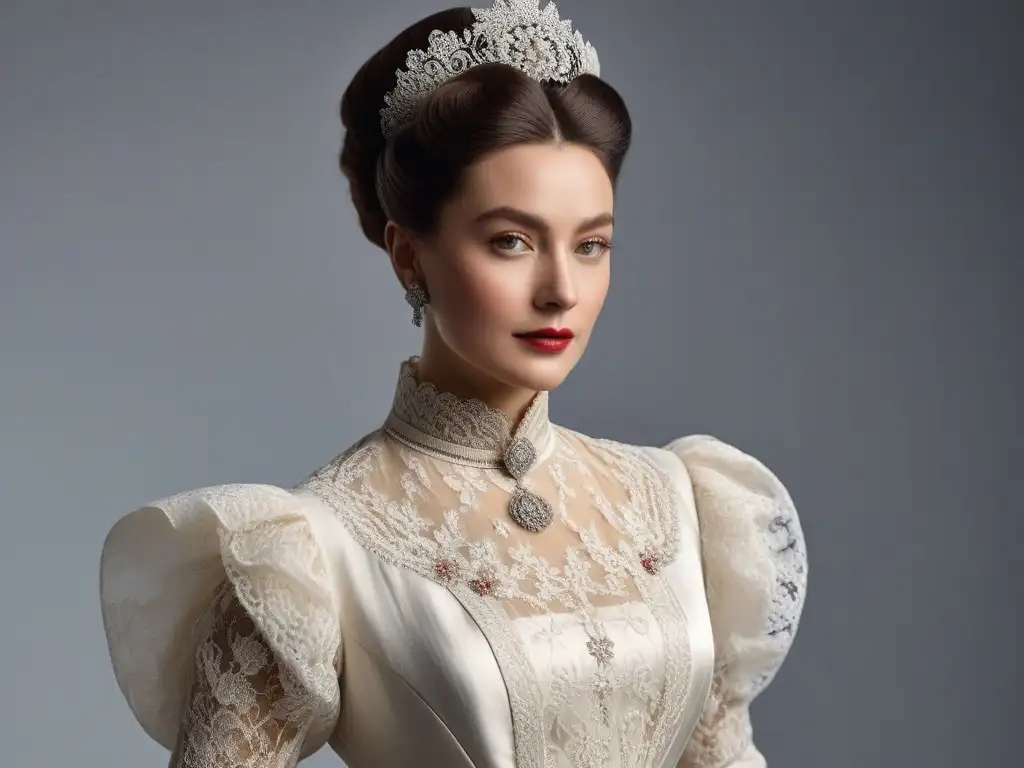 Contraste de moda en los 1910s: opulencia vs Imagen detallada de mujer de moda retro siglo XX, transición de silueta opulenta a simplificada