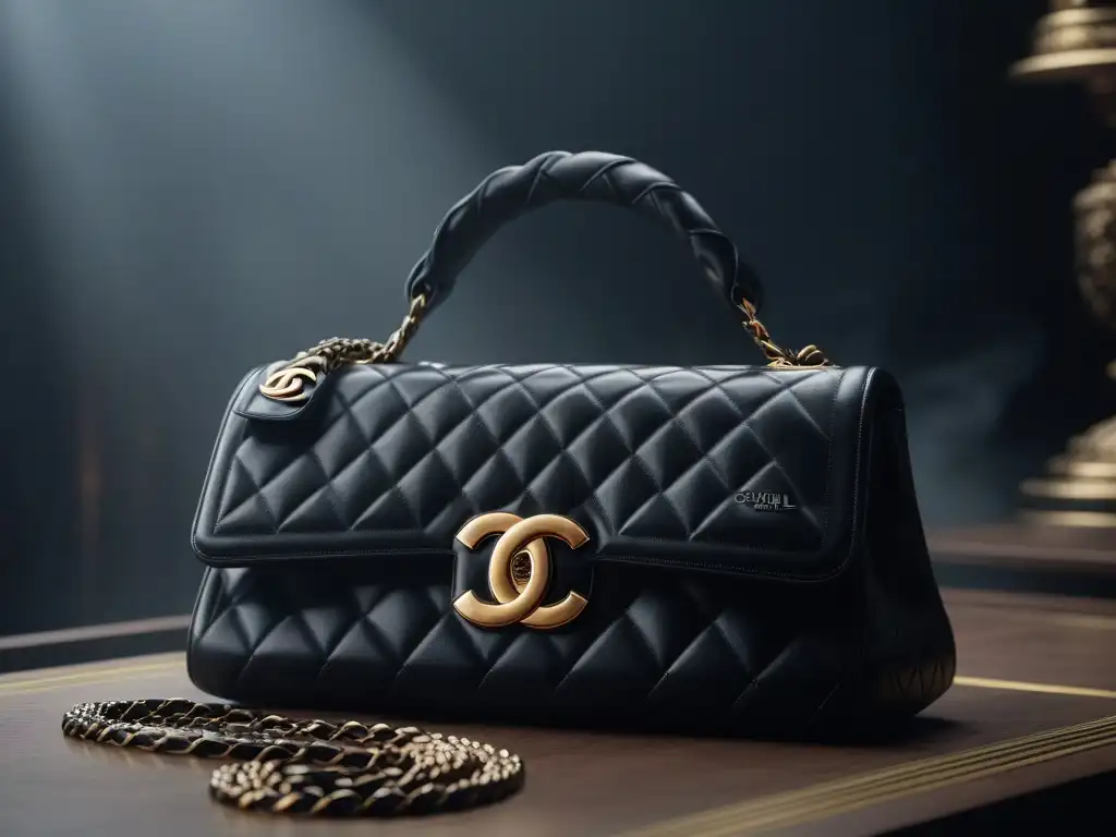 Chanel: evolución de accesorios clásicos desde 1910 Comparación lado a lado de accesorios icónicos de Chanel de 1910 y su evolución moderna, destacando el estilo retro de la moda de accesorios de Chanel