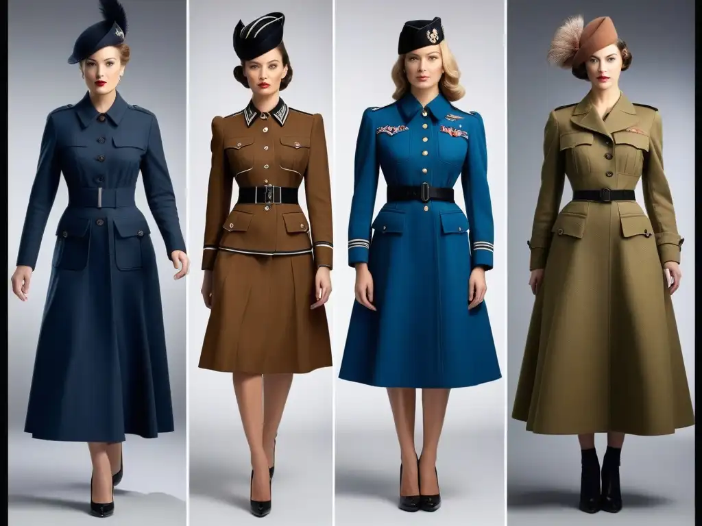 Evolución femenina en tiempos de guerra: moda a través de conflictos Transformación de moda femenina por guerras: evolución de estilos a través de conflictos históricos