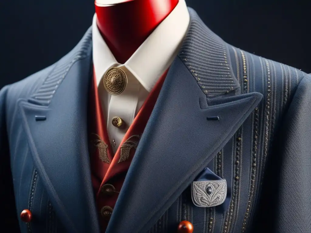 Traje vintage de Dior de los años 40: detalle y elegancia atemporal Traje Dior años 40 retro con detalle y elegancia atemporales, mostrando glamour y sofisticación