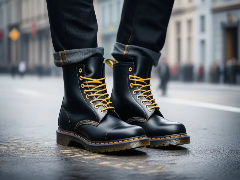 Botas Dr Zapatos icónicos moda grunge: Botas Dr